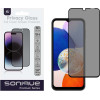 Sonique Privacy Glass Premium Series Hd Full Cover 9H Samsung Galaxy A14 4G / Galaxy A14 5G �����
