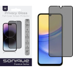 Sonique Privacy Glass Premium Series Hd Full Cover 9H Samsung Galaxy A15 4G / Galaxy A15 5G �����
