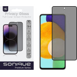 Sonique Privacy Glass Premium Series Hd Full Cover 9H Samsung Galaxy A52 4G/5G / Galaxy A52s 5G �����