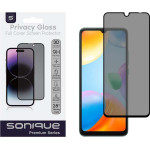 Sonique Privacy Glass Premium Series Hd Full Cover 9H Xiaomi Redmi 10C / Redmi 12C / Poco C40 / Poco C55 �����