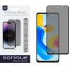 Sonique Privacy Glass Premium Series Hd Full Cover 9H Xiaomi Redmi Note 11 4G / Redmi Note 11S �����