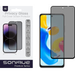Sonique Privacy Glass Premium Series Hd Full Cover 9H Xiaomi Redmi Note 11 4G / Redmi Note 11S �����