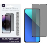 Sonique Privacy Glass Premium Series Hd Full Cover 9H Xiaomi Redmi Note 13 4G / Redmi Note 13 Pro 5G / Poco X6 5G �����