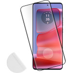 Idol 1991 Tempered Glass Motorola Edge 50 Pro 5G 6.7'' 9H 0.30mm 3D Full Glue Semi Curved Finger Unlock Black + Squeezy CARD