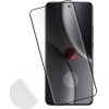 Idol 1991 Tempered Glass Xiaomi 15 Ultra 5G 6.73'' 9H 0.30mm 3D Full Glue Semi Curved Finger Unlock Black + Squeezy CARD