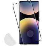 Idol 1991 Tempered Glass Xiaomi Redmi Note 14 Pro 4G 6.67'' 9H 0.30mm 3D Full Glue Semi Curved Finger Unlock Black + Squeezy CARD