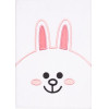 BT21 Line Friends - Plush Notebook A5 (white) - (LINE3398)