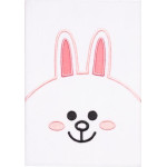 BT21 Line Friends - Plush Notebook A5 (white) - (LINE3398)