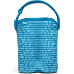 Built Bottle Buddy Two Bottle Tote With Holder (Dribble Dots Blue) - (BBY-BBD2-DRB)