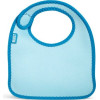Built Mess Mate Set Of 2 Baby Bib (Baby Blue Stripe) - (BBY-MMBB-BYS)
