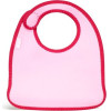 Built Mess Mate Set Of 2 Baby Bib (Baby Pink Mini Dots) - (BBY-MMBB-BMD)