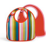 Built Mess Mate Set Of 2 Baby Bib (Baby Pink Stripe) - (BBY-MMBB-BPS)
