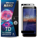 Crong 7D Nano Flexible Glass - Full Coverage Hybrid Screen Protector 9H Nokia 3.1 - (CRG-7DNANO-N31)