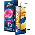 Crong 7D Nano Flexible Glass - Full Coverage Hybrid Screen Protector 9H Poco M4 Pro 5G - (CRG-7DNANO-PCM4P)