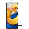 Crong 7D Nano Flexible Glass - Full Coverage Hybrid Screen Protector 9H Poco M4 Pro 5G - (CRG-7DNANO-PCM4P)