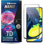 Crong 7D Nano Flexible Glass - Full Coverage Hybrid Screen Protector 9H Samsung Galaxy A80 / A90 - (CRG-7DNANO-SGA90)