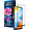 Crong 7D Nano Flexible Glass - Full Coverage Hybrid Screen Protector 9H Samsung Galaxy M13 - (CRG-7DNANO-XRMI10C)