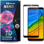 Crong 7D Nano Flexible Glass - Full Coverage Hybrid Screen Protector 9H Xiaomi Redmi 5 - (CRG-7DNANO-XR5)