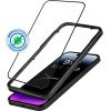 Crong Anti-Bacterial 3D Armour Glass - 9H Tempered Glass For The Entire Screen Of The Iphone 14 Pro Max + Installation Frame - (CRG-AB3DAG-IP14PM)