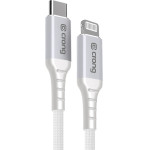 Crong Armor Link - USB-C To Lightning Fast Charging Mfi Cable 150cm (white) - (CRGAL15USCLWHI)