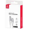 Crong Armor Link - USB-C To Lightning Fast Charging Mfi Cable 150cm (white) - (CRGAL15USCLWHI)
