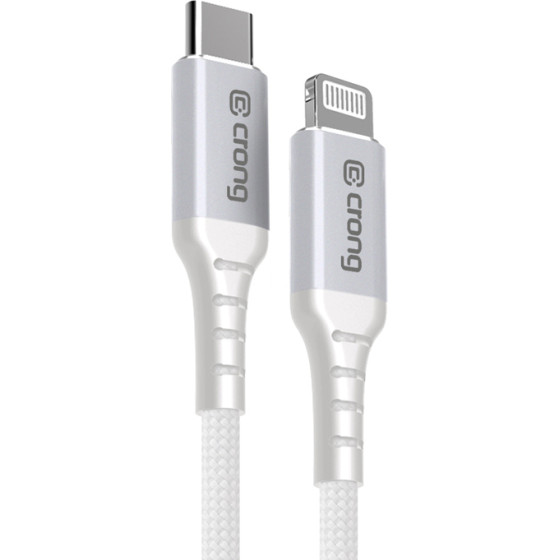 Crong Armor Link - USB-C To Lightning Fast Charging Mfi Cable 150cm (white) - (CRGAL15USCLWHI)