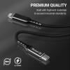 Crong Armor Link - USB-C To Lightning Mfi Braided Cable 150cm (black) - (CRG-AL15USCL-BLK)