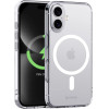 Crong Clear Mag Cover - Case For Iphone 16 Magsafe (transparent) - (CRGCLRMIP1661TRS)