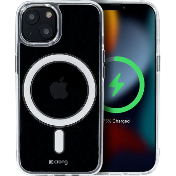 Crong Clear Mag Cover Magnetic Case For Iphone 13 Mini (Clear) - (CRG-CLRM-IP1354-TRS)
