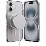 Crong Clear Mag Pro - Case Iphone 16 Magsafe (clear) - (CRGCLRMPIP1661WHT)