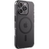 Crong Clear Mag Pro - Case Iphone 16 Pro Magsafe (black) - (CRGCLRMPIP1663PBLK)