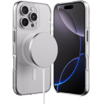 Crong Clear Mag Pro - Case Iphone 16 Pro Magsafe (clear) - (CRGCLRMPIP1663PWHT)