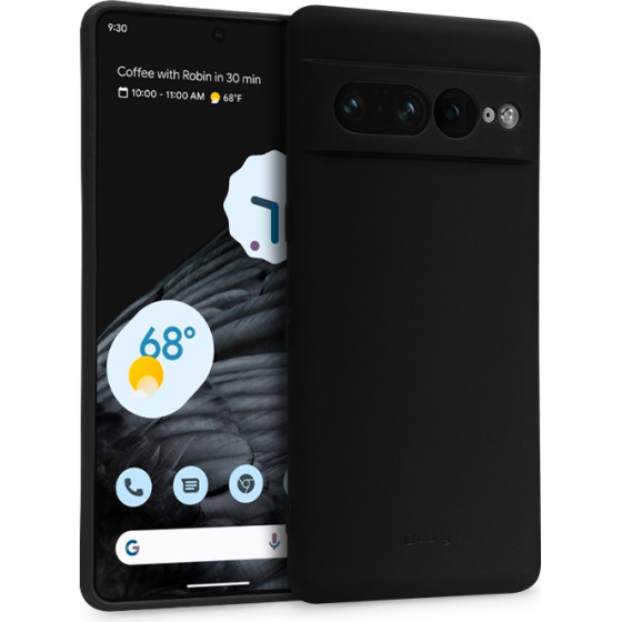 Crong Color Cover - Case For Google Pixel 7 Pro (black) - (CRG-COLR-GPX7P-BLK)