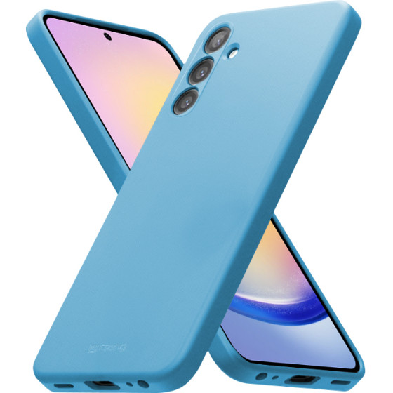 Crong Color Cover - Case For Samsung Galaxy A25 5G (Blue) - (CRGCOLRSGA25LBLU)