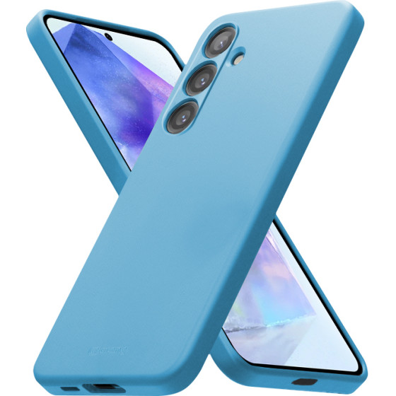 Crong Color Cover - Case For Samsung Galaxy A55 5G (Blue) - (CRGCOLRSGA55LBLU)