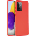 Crong Color Cover - Case For Samsung Galaxy A72 (Red) - (CRG-COLR-SGA72-RED)