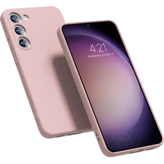 Crong Color Cover - Case For Samsung Galaxy S23+ (Pink) - (CRG-COLR-SGS23P-PNK)