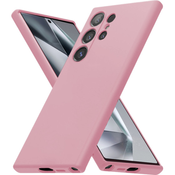 Crong Color Cover - Case For Samsung Galaxy S24 Ultra (Pink) - (CRGCOLRSGS24UPNK)