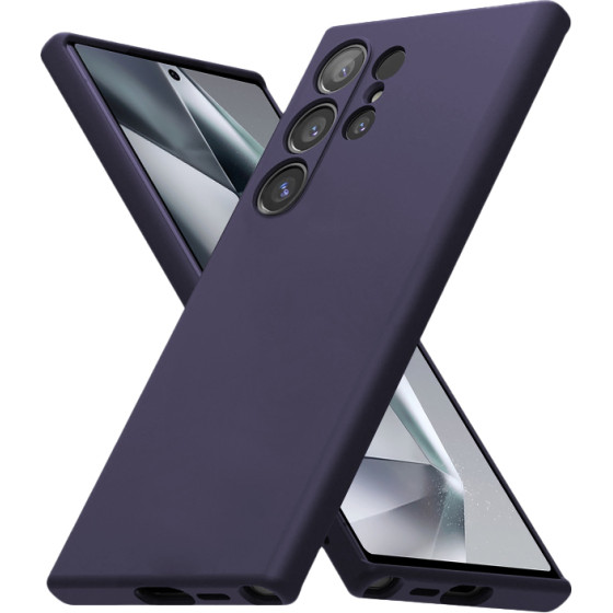 Crong Color Cover - Case For Samsung Galaxy S24 Ultra (Purple) - (CRGCOLRSGS24UPRP)