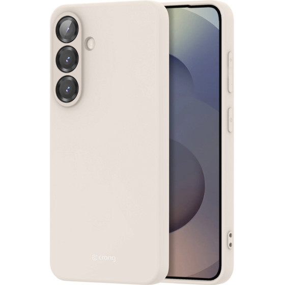 Crong Color Cover - Case For Samsung Galaxy S25 (Beige) - (CRGCOLRSGS25CRM)
