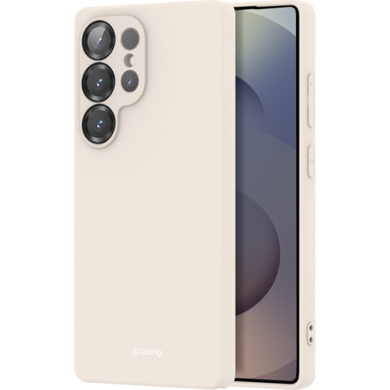 Crong Color Cover - Case For Samsung Galaxy S25 Ultra (Beige) - (CRGCOLRSGS25UCRM)