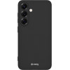 Crong Color Cover - Case For Samsung Galaxy S25+ (Black) - (CRGCOLRSGS25PBLK)