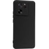 Crong Color Cover - Case For Xiaomi 13T/13T Pro (black) - (CRG-COLR-XM13T-BLK)