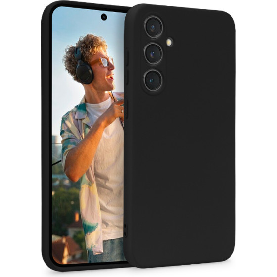 Crong Color Cover - Case Samsung Galaxy S23 Fe (black) - (CRG-COLR-SGS23FE-BLK)