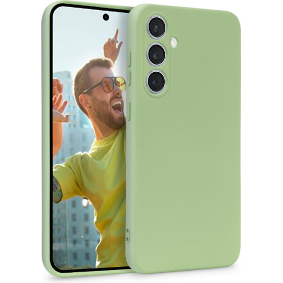 Crong Color Cover - Case Samsung Galaxy S23 Fe (Mint) - (CRG-COLR-SGS23FE-LGRN)