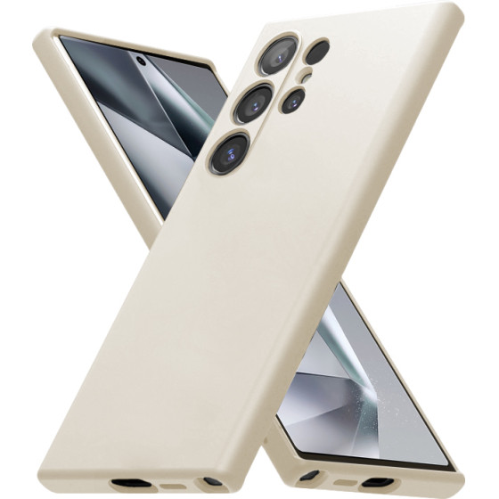 Crong Color Cover - Case Samsung Galaxy S24 Ultra (Beige) - (CRGCOLRSGS24UCRM)