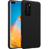 Crong Color Cover - Flexible Case For Huawei P40 (Black) - (CRG-COLR-HP40-BLK)