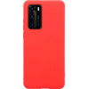 Crong Color Cover - Flexible Case For Huawei P40 (Red) - (CRG-COLR-HP40-RED)
