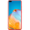 Crong Color Cover - Flexible Case For Huawei P40 (Red) - (CRG-COLR-HP40-RED)