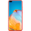 Crong Color Cover - Flexible Case For Huawei P40 Pro (Red) - (CRG-COLR-HP40P-RED)